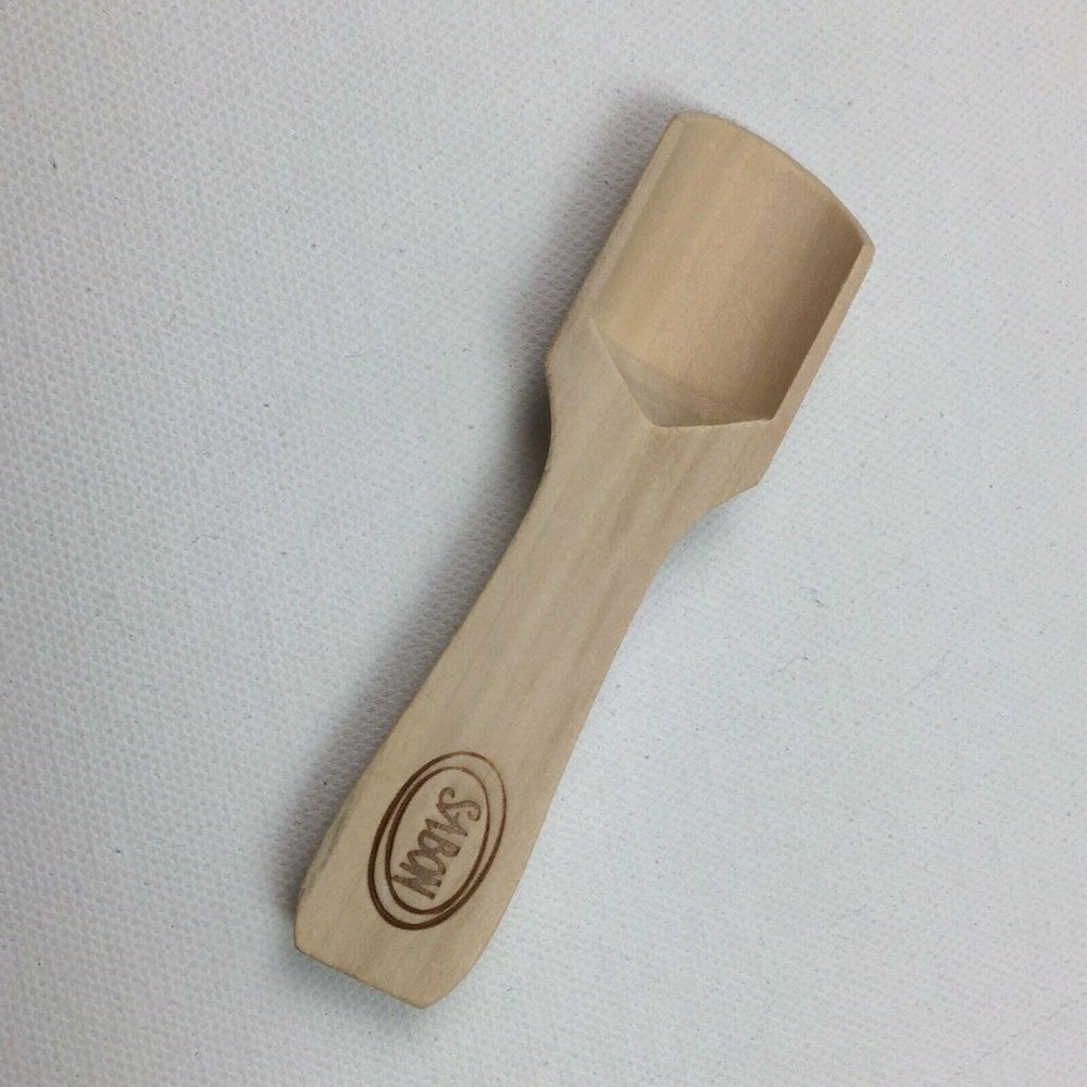 Sabon Wood Scoop 1 Wooden Spoon Scrub Bath Shower